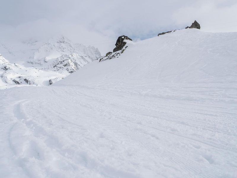 Snow Covered Alps Mountain Landscape - HDRi Maps and Backplates