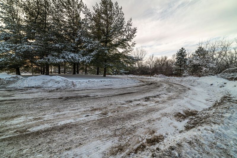 Snow Covered Road in Suburban Neighbourhood of Toronto HDRi Maps and ...