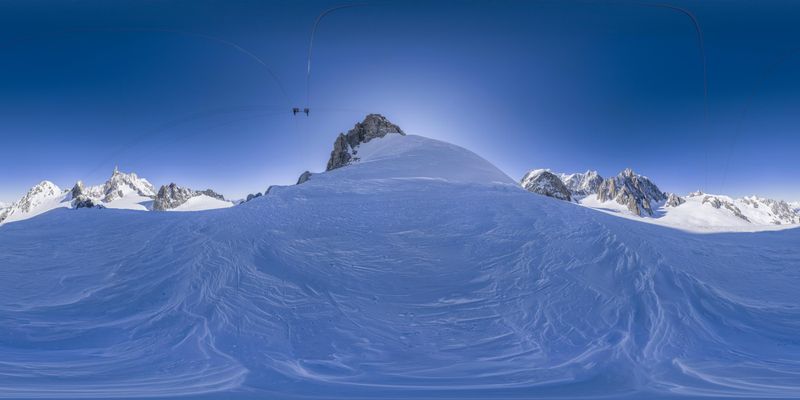 Snow Skiers in the Mountains: Alps, Italy, France - HDRi Maps and ...