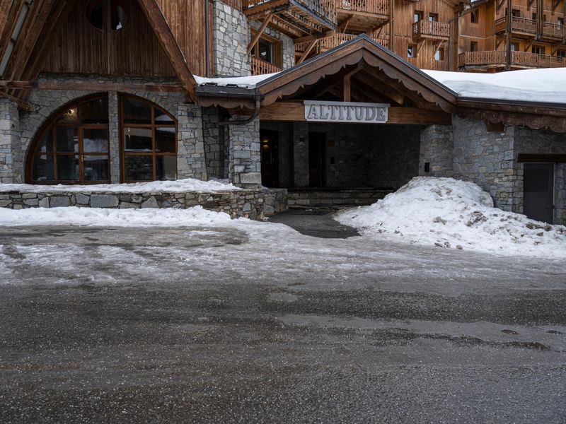Snowy Road in the French Alps in Winter HDRi Maps and Backplates