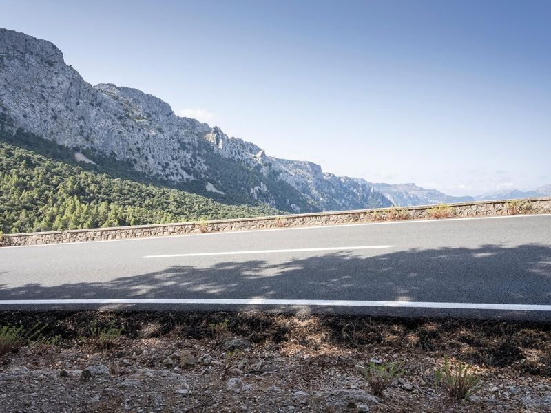 Spain Mountain Road Trip with Clear Sky HDRi Maps and Backplates