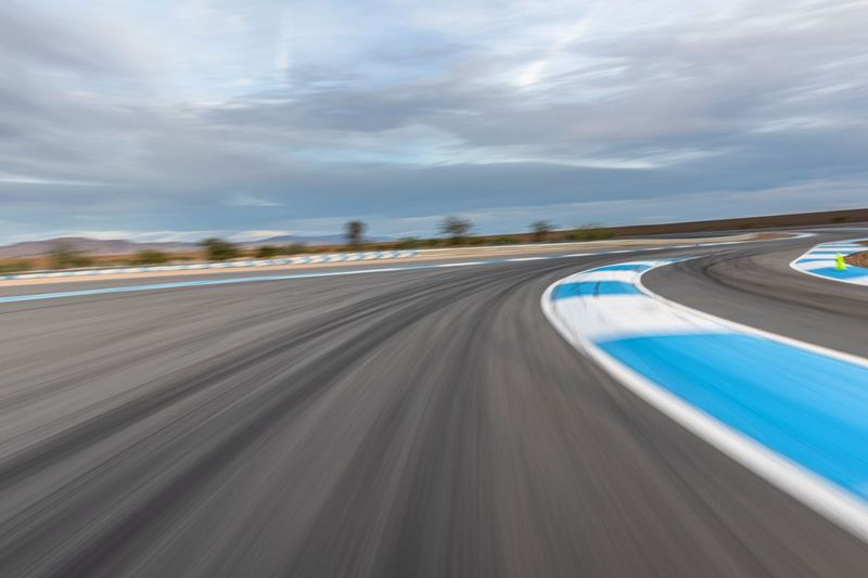 Straight Down the Road at Dawn in the USA HDRi Maps and Backplates