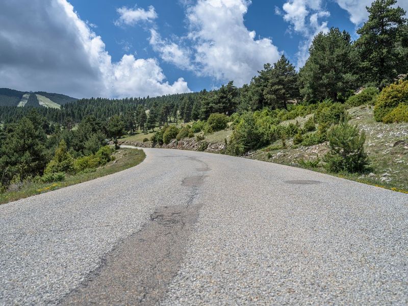 A Straight Road in the Pyrenees, Spain: Capturing the Picturesque ...