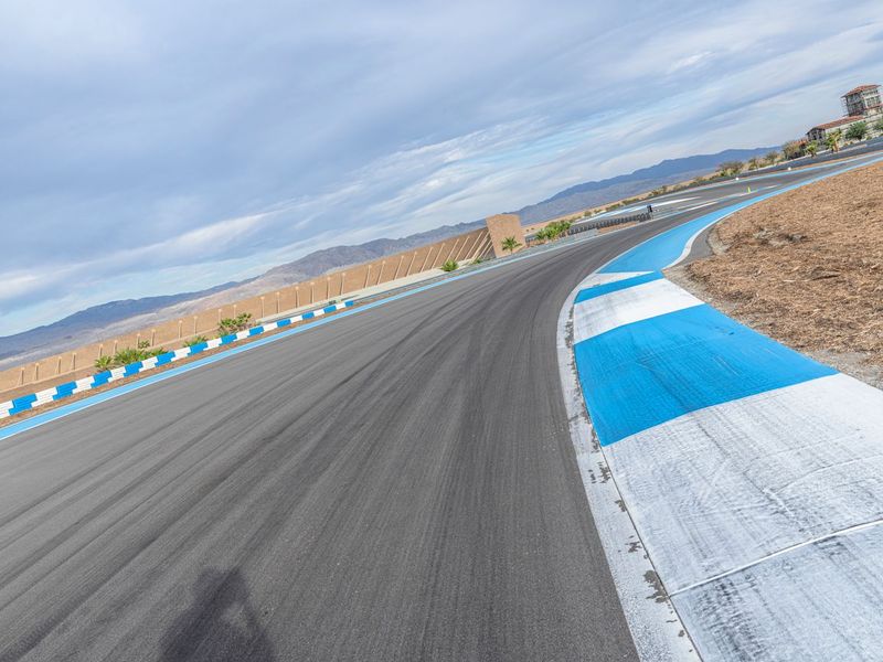 Straight Road in the USA for Racing HDRi Maps and Backplates