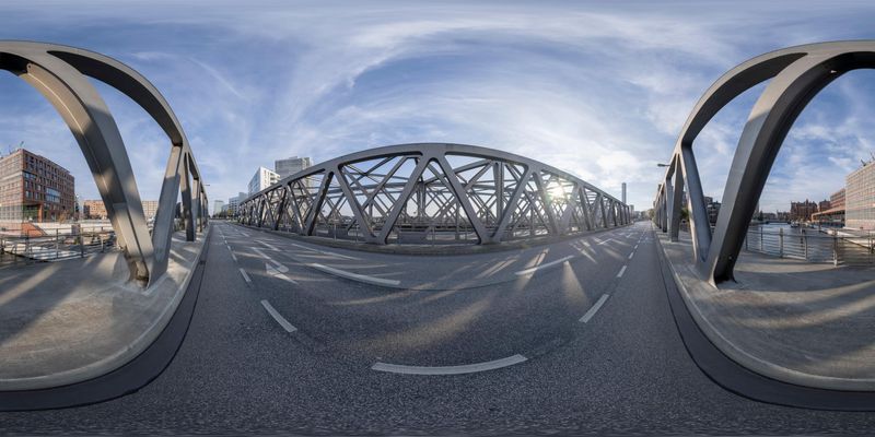 Sunny Day in Hamburg, Germany: Clear Sky and Sunshine HDRi Maps and ...