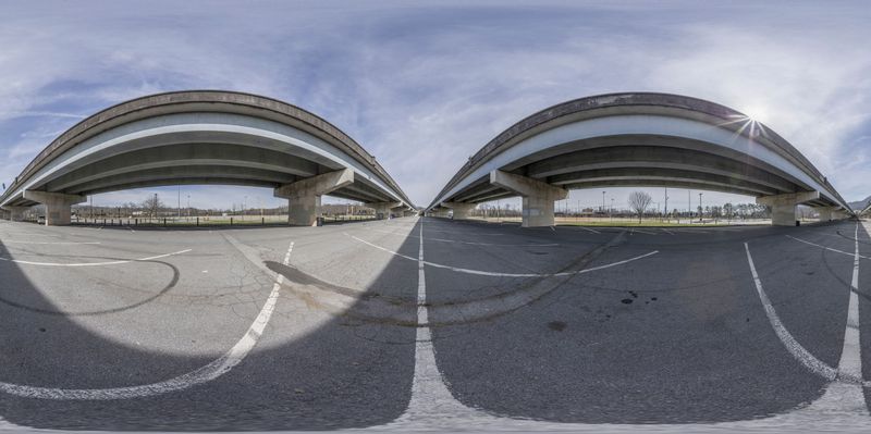 A Sunny Day in the Metropolitan Area: Road Surface HDRi Maps and Backplates