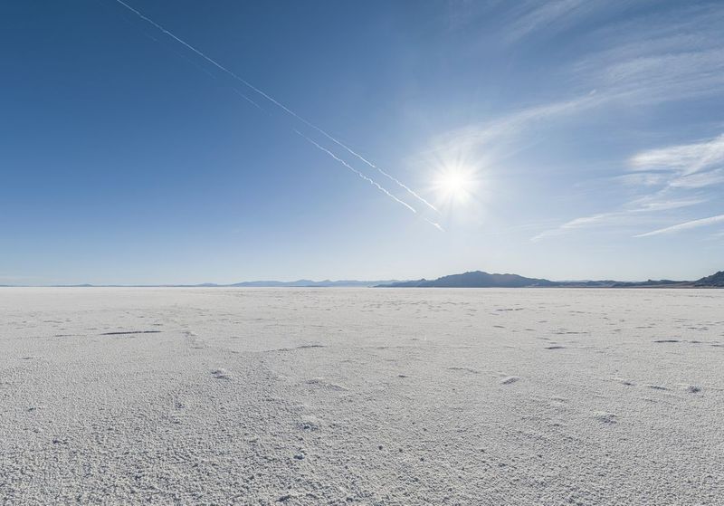 Sunny Landscape in Utah Salt Lake HDRi Maps and Backplates