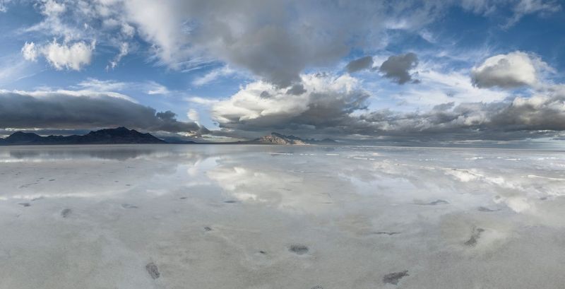 Sunny Salt Lake City, Utah Landscape HDRi Maps and Backplates