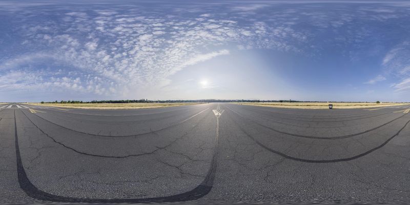 Tempelhof Berlin: Urban Design in Germany HDRi Maps and Backplates