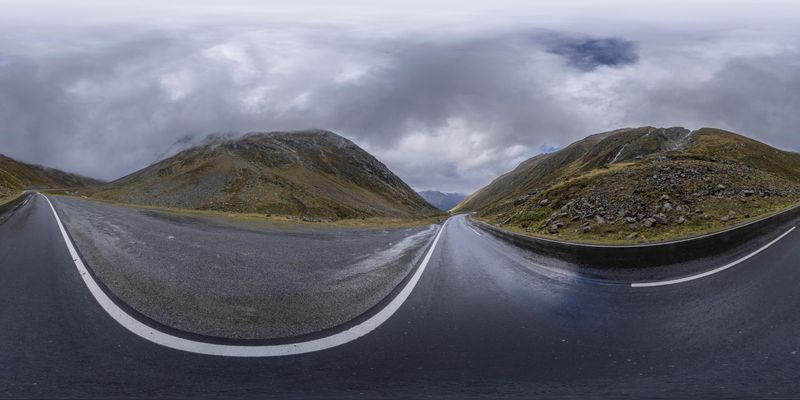 Timmelsjoch Road in Austria: A Stunning Mountain Landscape HDRi Maps ...