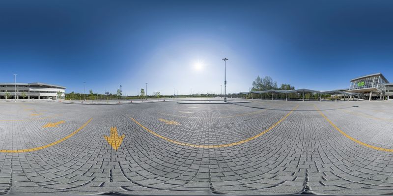 Toronto, Canada: Urban City Road HDRi Maps and Backplates