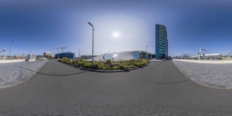 Urban Design in Holland: A Skyline of High-Rise Buildings HDRi Maps and ... - Urban Design High-Rise Buildings