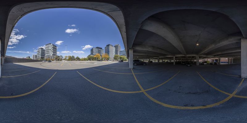 Urban Design in Toronto, Ontario: Through a Fisheye Lens HDRi Maps and ...
