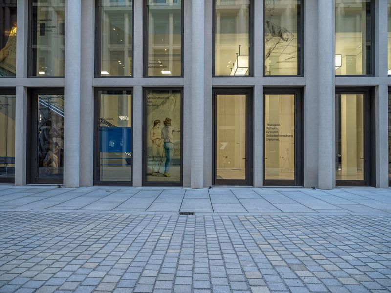 Urban Open Space in Berlin: City Cafes and Architecture HDRi Maps and ...