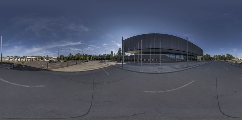 Urban Roadways Of Berlin A Modern Architectural Feast HDRi Maps And 