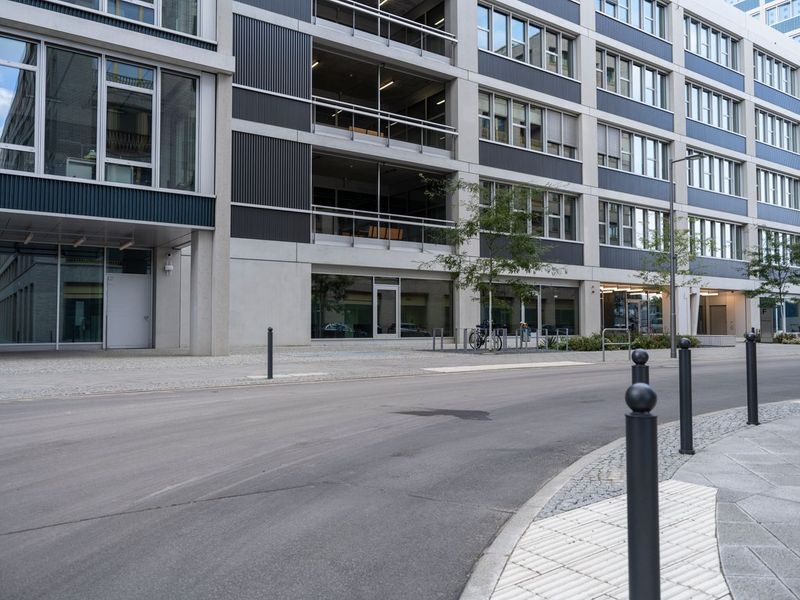 Urban Roadways And Modern Architecture In Berlin HDRi Maps And Backplates