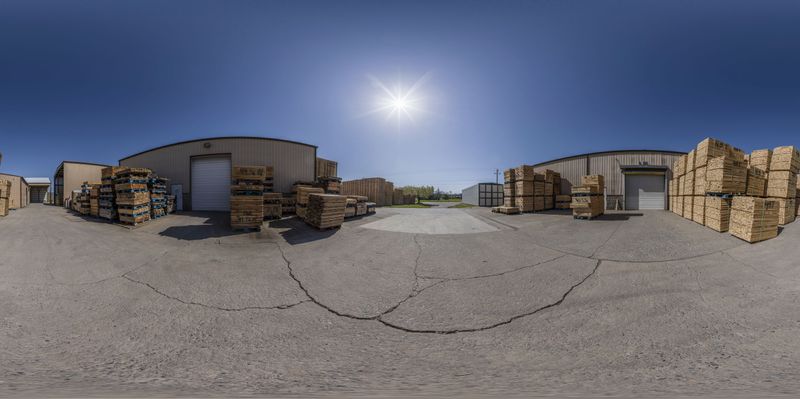 Urban Warehouse: A Retail Business Hub HDRi Maps and Backplates