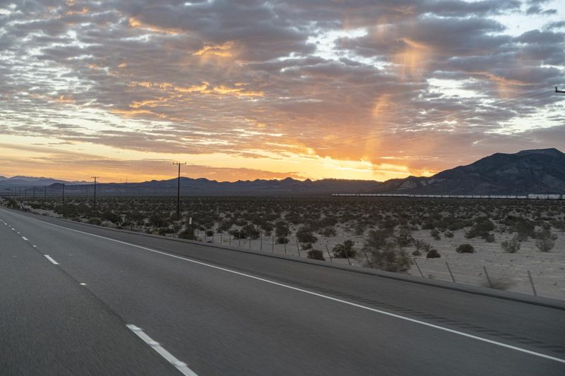 USA Colorado: Sunset in the Desert Landscape HDRi Maps and Backplates