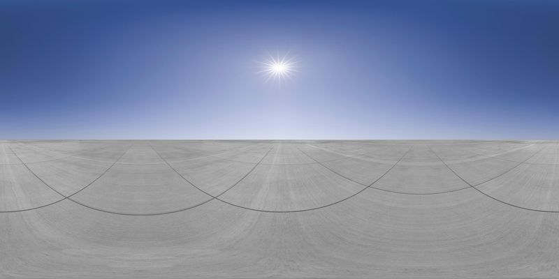 USA Dawn Landscape: Open Desert and Serene Views HDRi Maps and Backplates