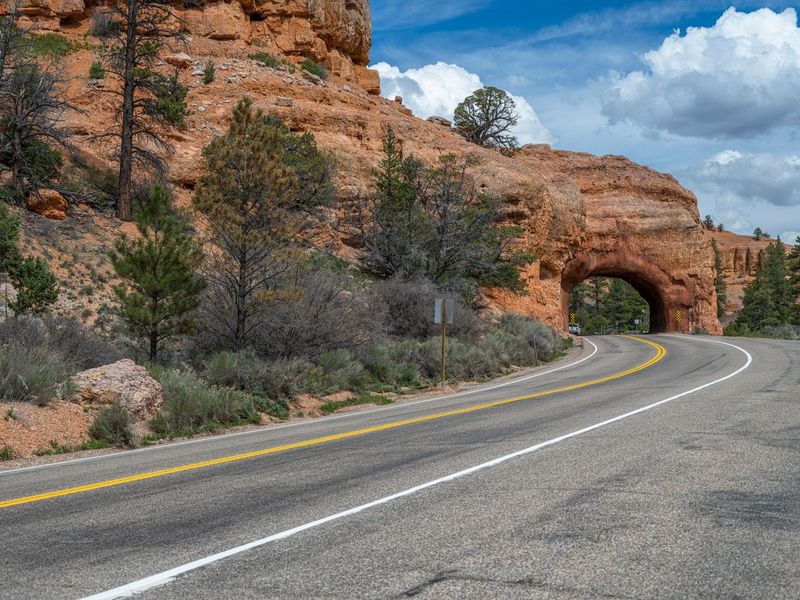 USA: A Day on the Road through Red Rock Landscapes HDRi Maps and Backplates