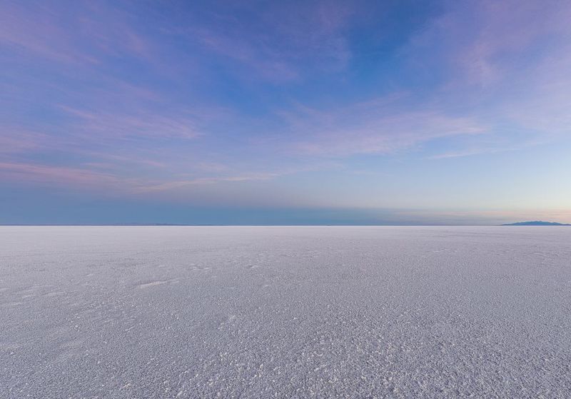 USA Desert Landscape: Salt Lake at Dawn HDRi Maps and Backplates
