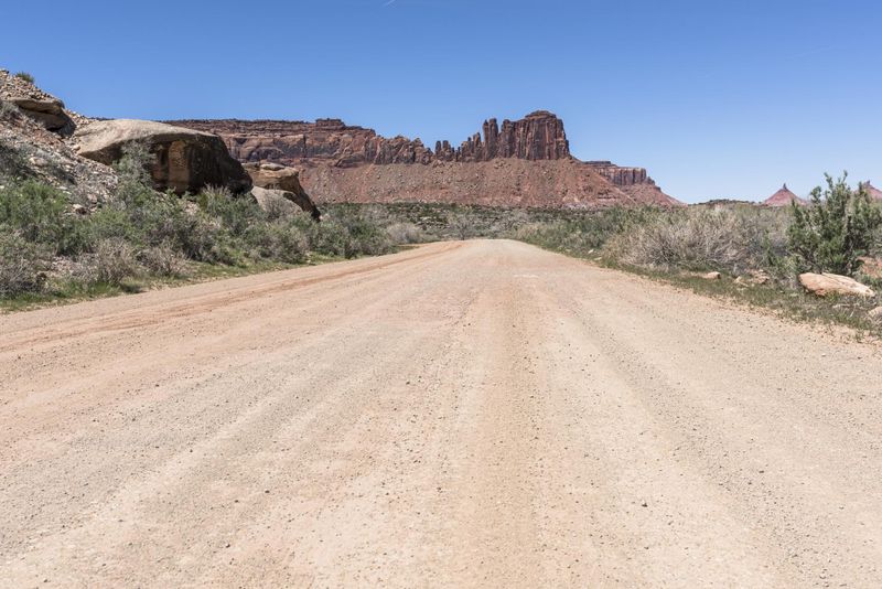 Utah Day Road Through the Desert HDRi Maps and Backplates
