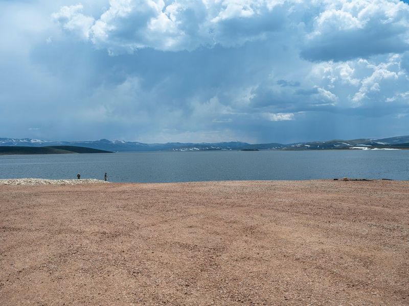 Utah Landscape: Open Space with a Lake HDRi Maps and Backplates