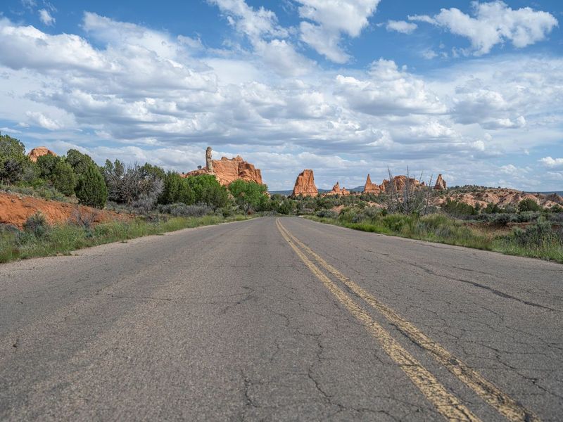 Utah Landscape: A Road Surrounded by Nature and Clouds HDRi Maps and ...