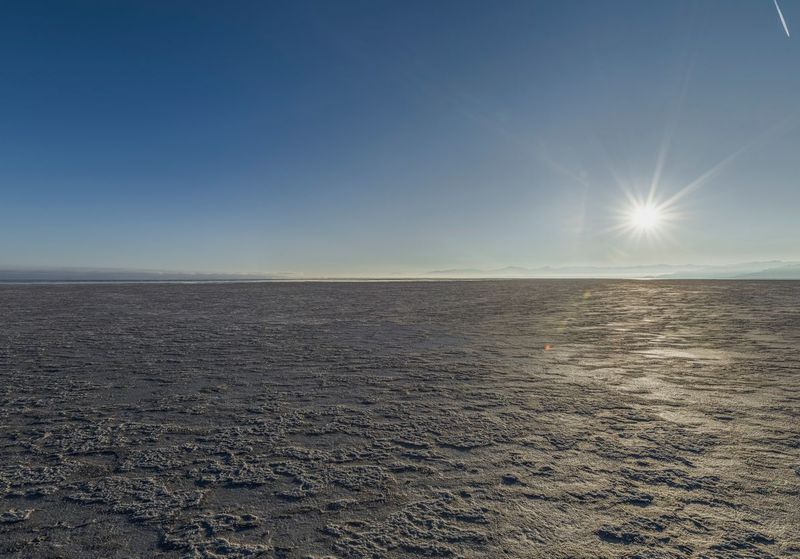 Utah Mountain with Clear Sky and Salt Lake HDRi Maps and Backplates