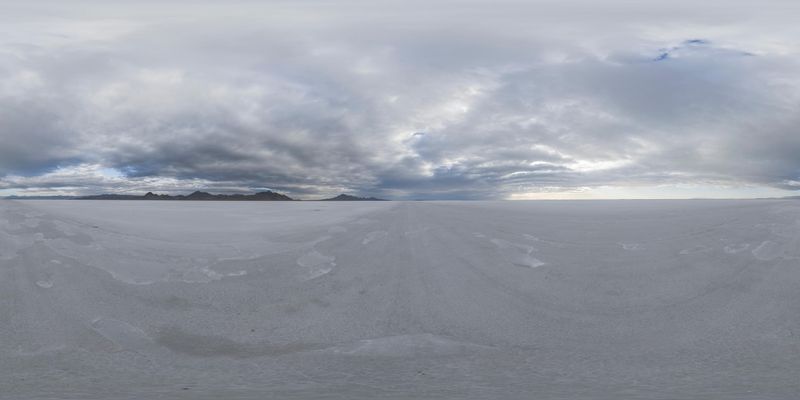 Utah Mountain Landscape: Dawn and Clouds HDRi Maps and Backplates