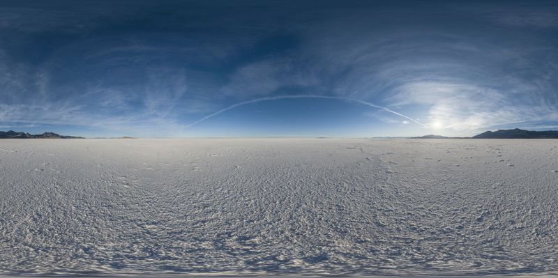 Utah Mountain Landscape: Basking in Sunshine HDRi Maps and Backplates
