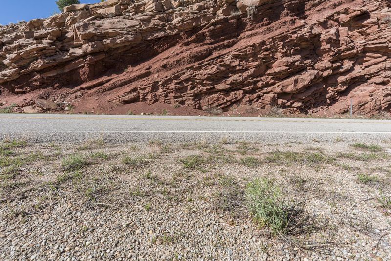 Utah Road through Desert Red Rock Mountains HDRi Maps and Backplates