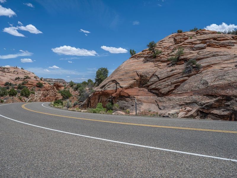 Utah Road Traverses Stunning Landscape HDRi Maps and Backplates