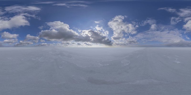 Utah Salt Flat: Sunny Desert Landscape HDRi Maps and Backplates