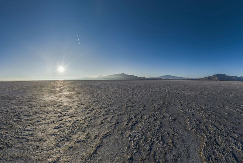 Utah's Salt Lake City: Clear Sunrise Landscape HDRi Maps and Backplates
