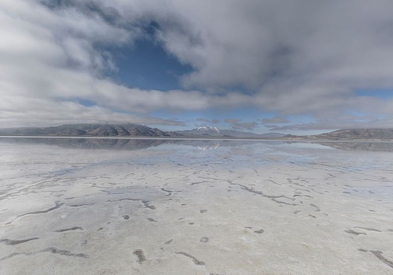 Utah's Salt Lake: Mountain Desert Day HDRi Maps and Backplates
