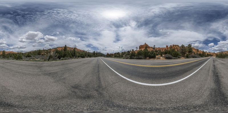 Scenic Byway 12: A Landscape Adventure in Utah, USA HDRi Maps and ...