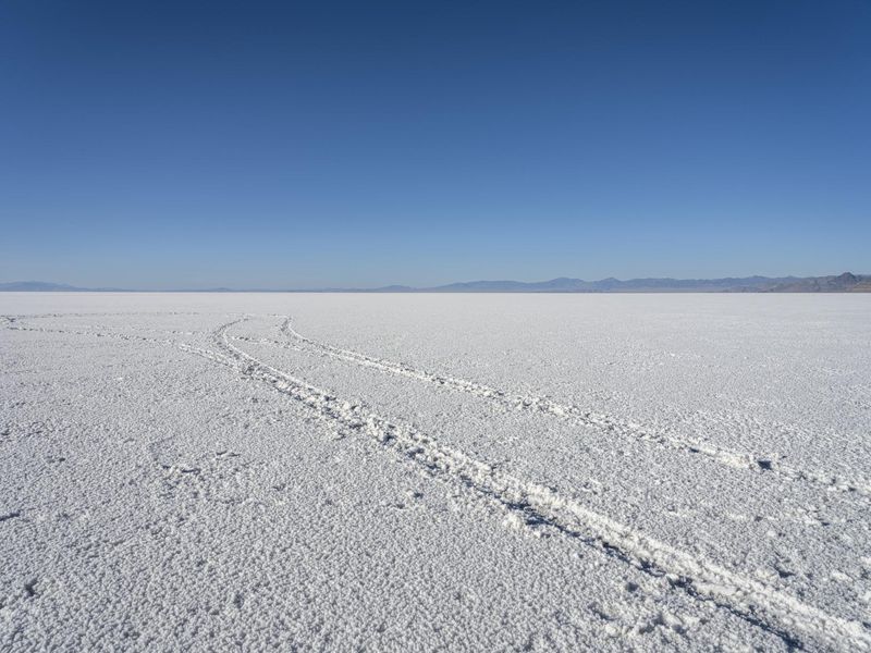 Utah Winter Landscape Salt Flats HDRi Maps and Backplates