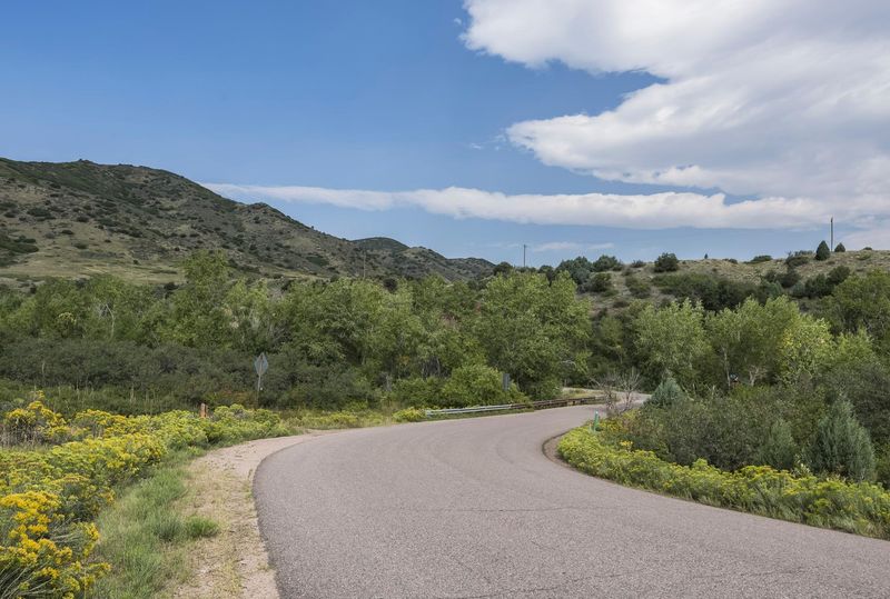 Winding Road Through Mountain Landscape HDRi Maps and Backplates