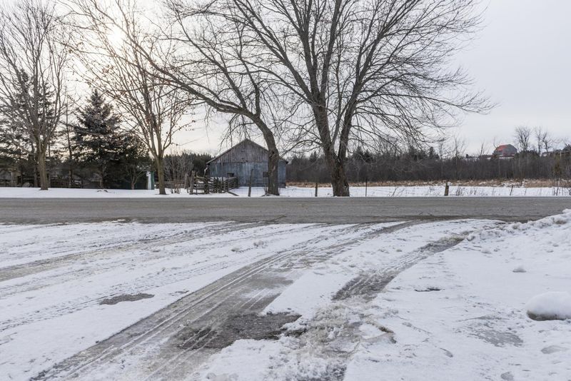Winter Road in Ontario: Covered in Snow and Ice - HDRi Maps and Backplates