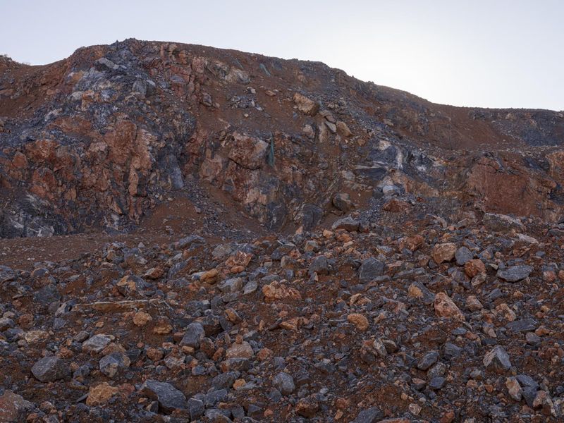 Yunnan China Mountain Landscape with Rubble Rocks HDRi Maps and Backplates