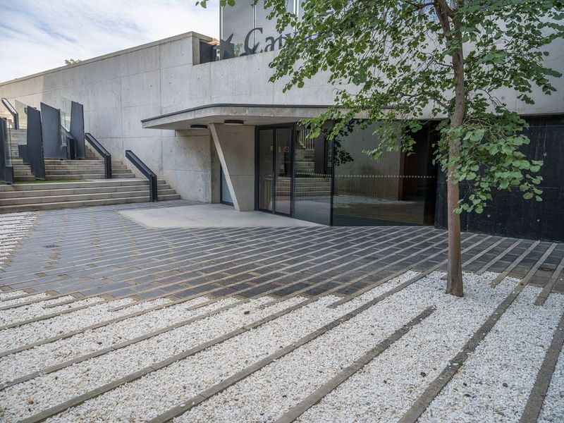 Zaragoza's Business District: A Sleek Concrete Surface HDRi Maps and ...